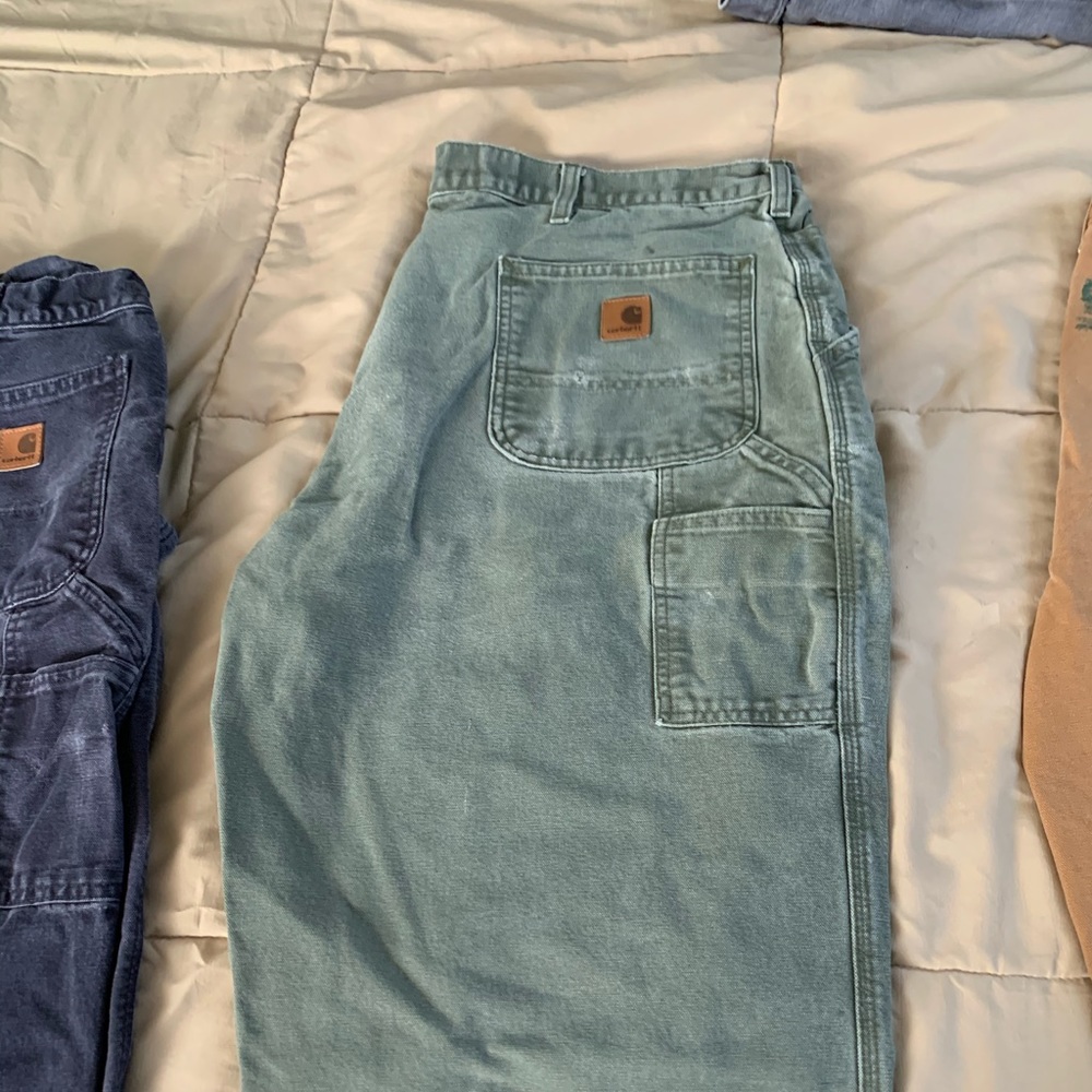 42x32 carhartt carpenter’s jeans